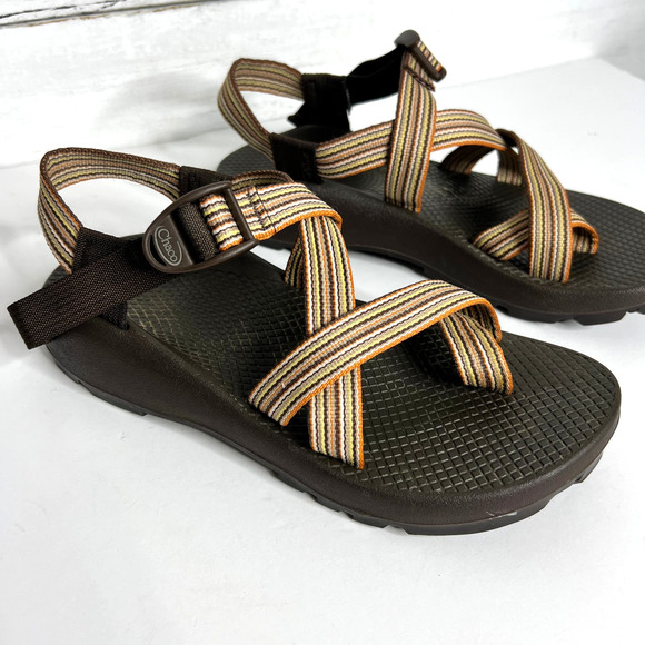 Chaco Z2 Unaweep Multi Brown Sandals Shoe Size 8 - Picture 4 of 9